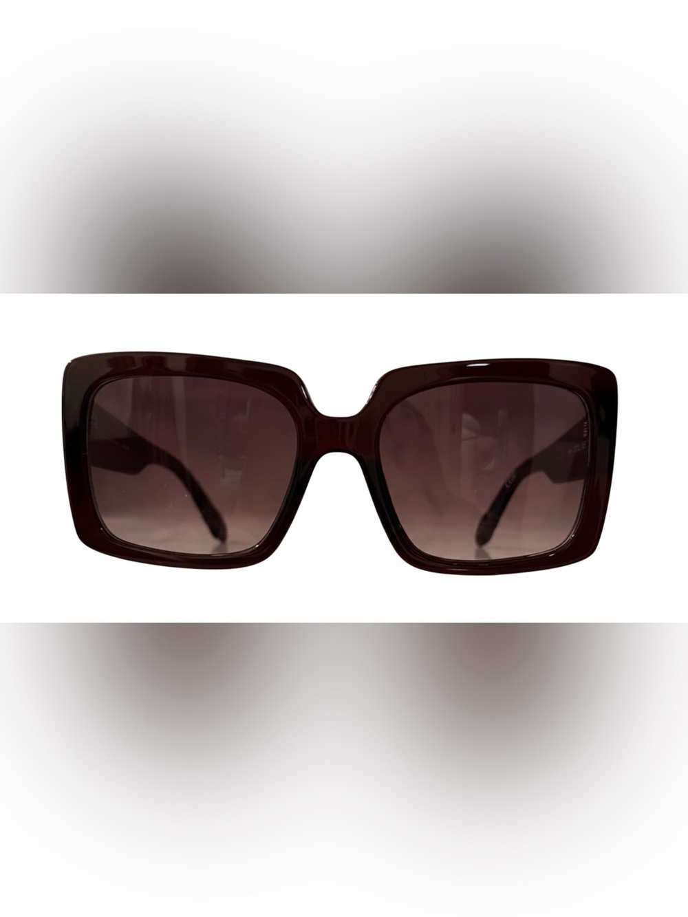 Quay Australia Burgundy Total Vibe Sunglasses